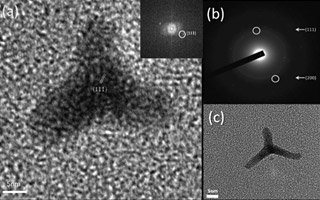 Nickel nanocrystals: fast synthesis of cubes, pyramids and tetrapods